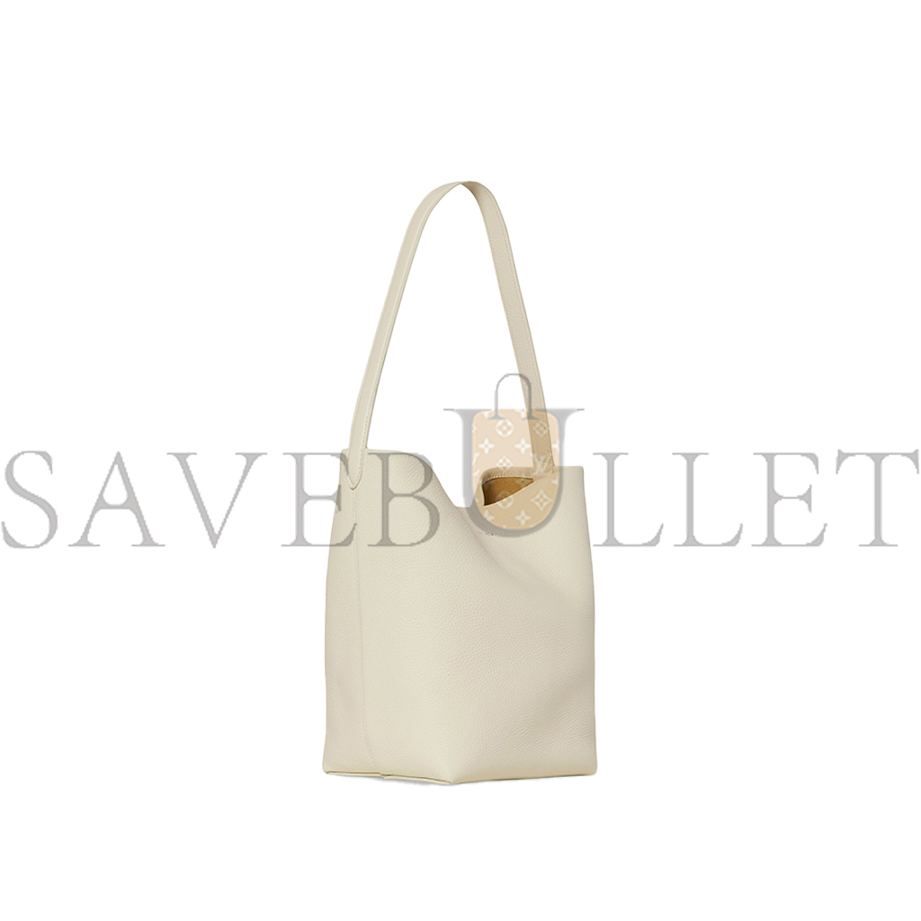 THE ROW MEDIUM NS PARK TOTE BAG IN LEATHER IVORY W1313L129IVPD (33*28*15cm)